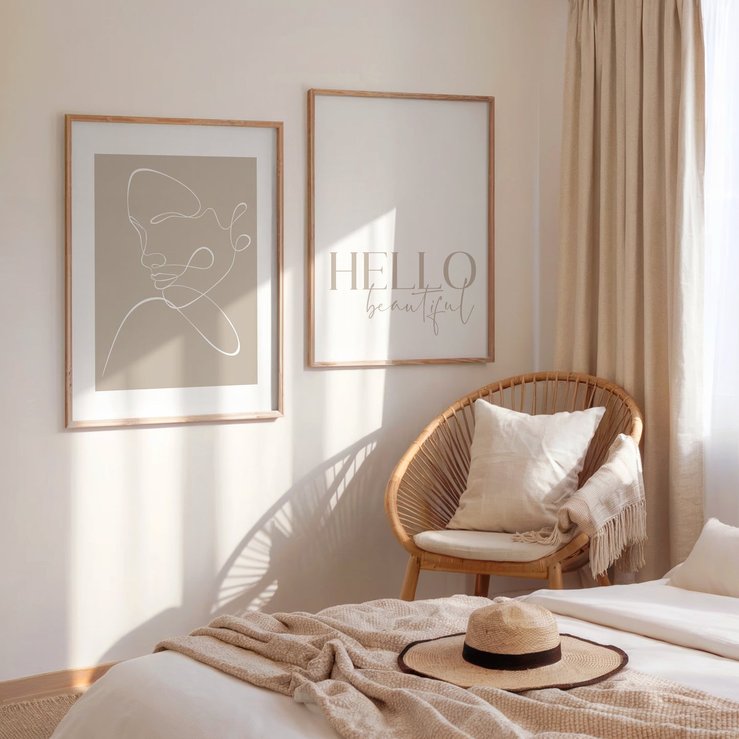 Hello Beautiful | Bedroom Prints