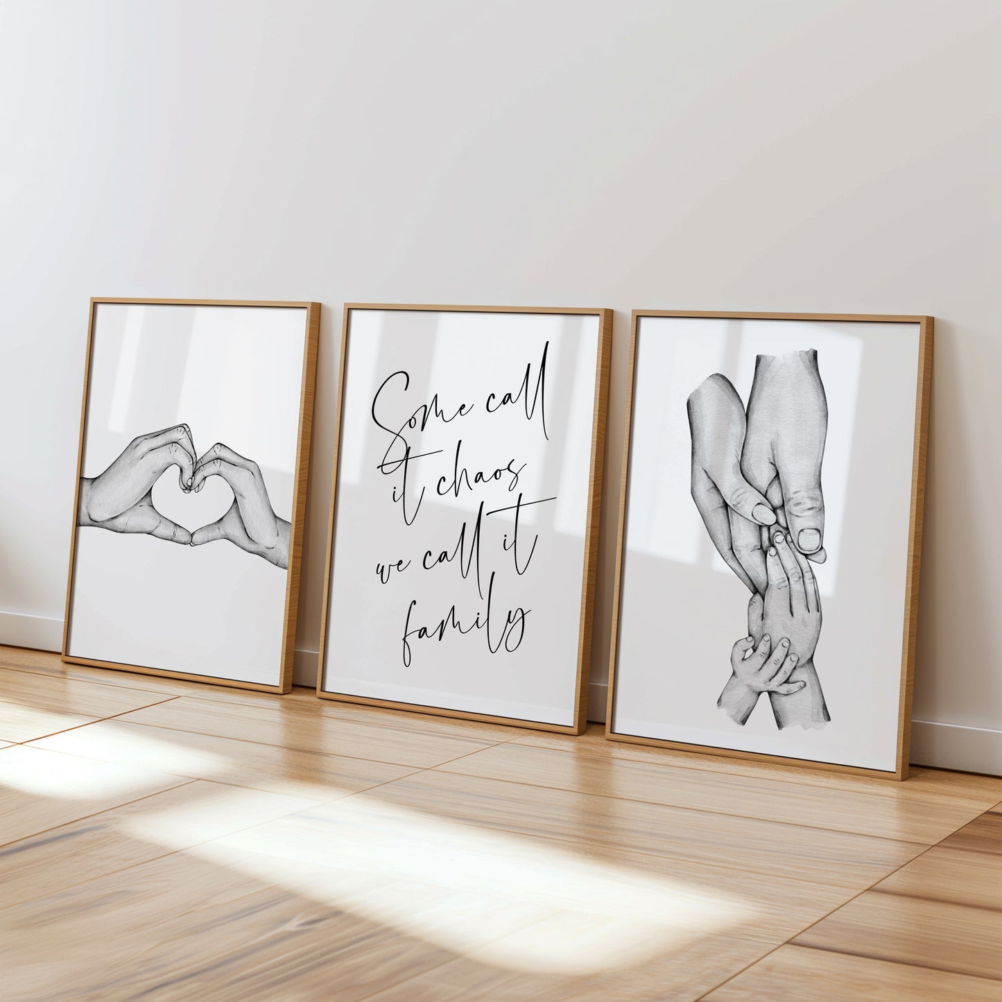 Some Call it Chaos, We Call it Family | 1-4 Kids | Family Prints
