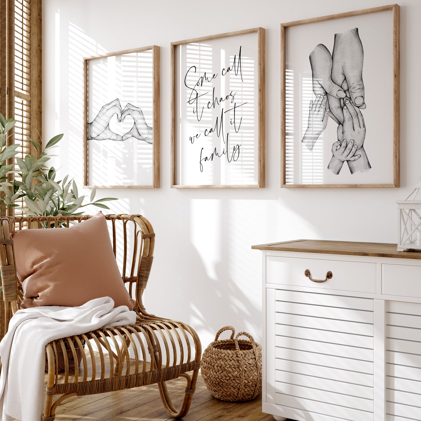 Some Call it Chaos, We Call it Family | 1-4 Kids | Family Prints