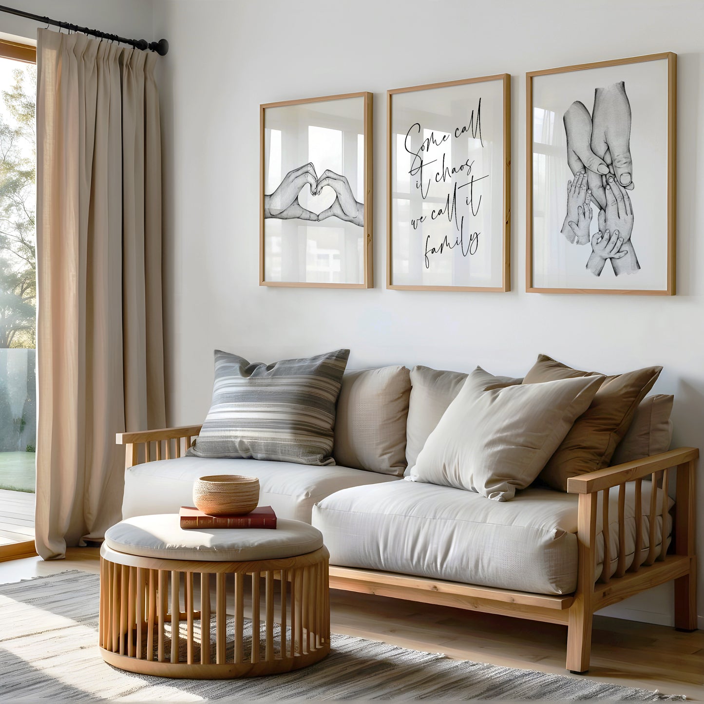 Some Call it Chaos, We Call it Family | 1-4 Kids | Family Prints