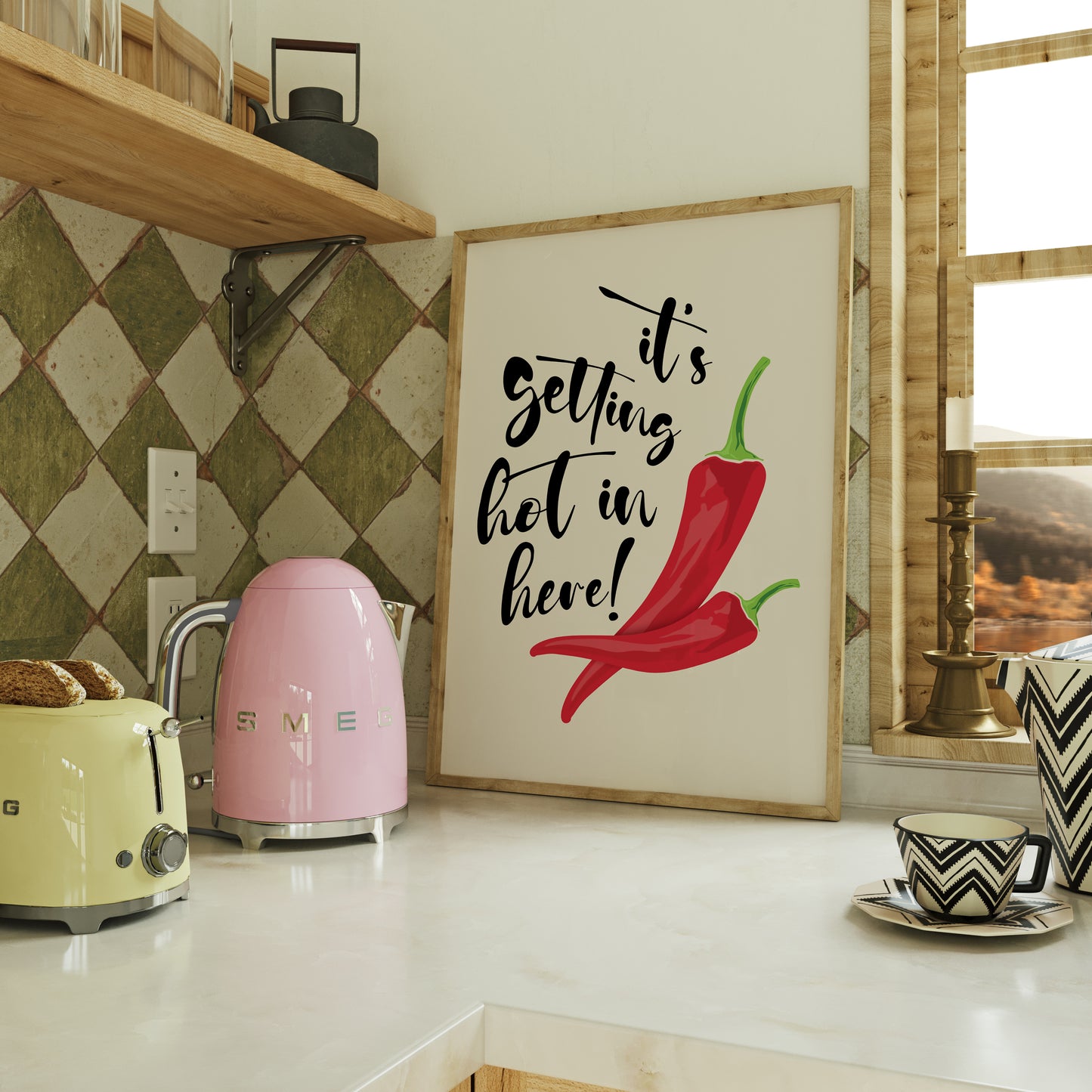 It's Getting Hot in Here | Chili Kitchen Print