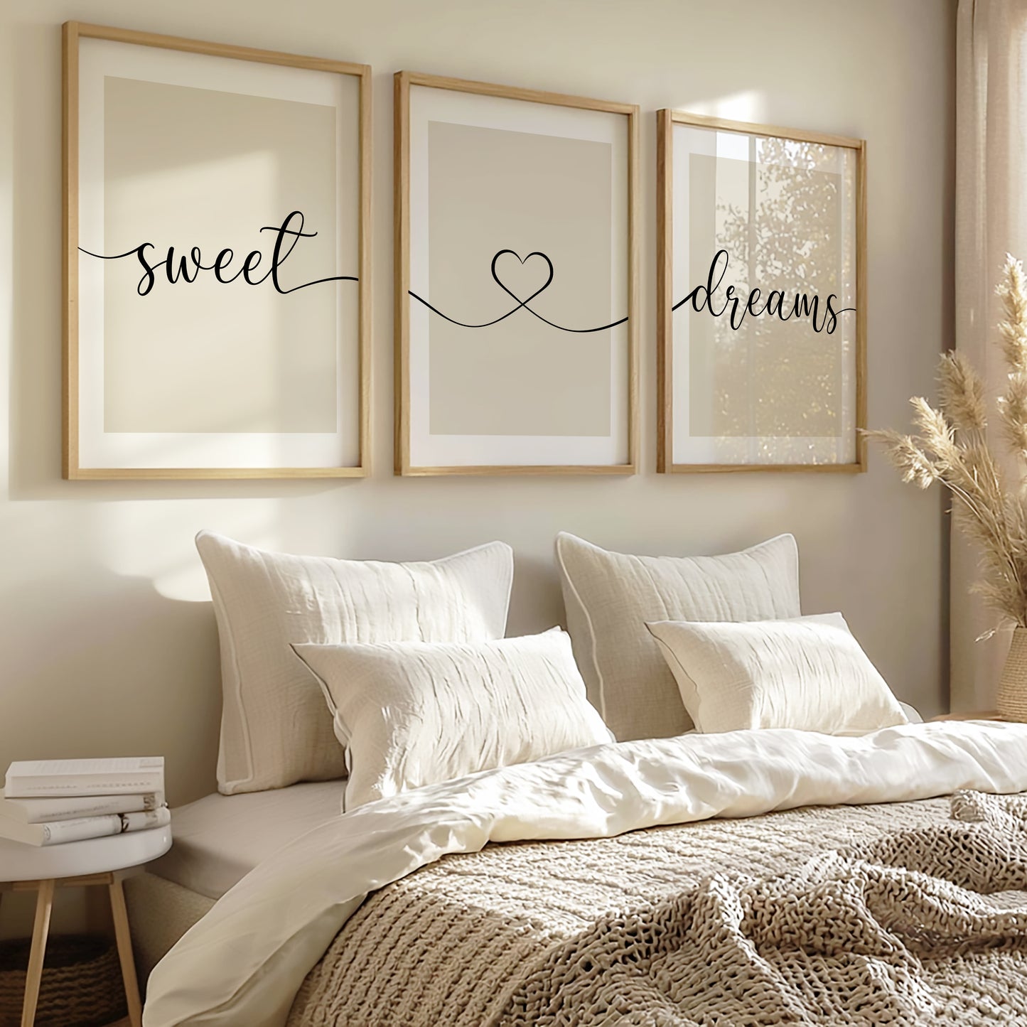 Sweet Dreams, Set of 3 | Bedroom Prints