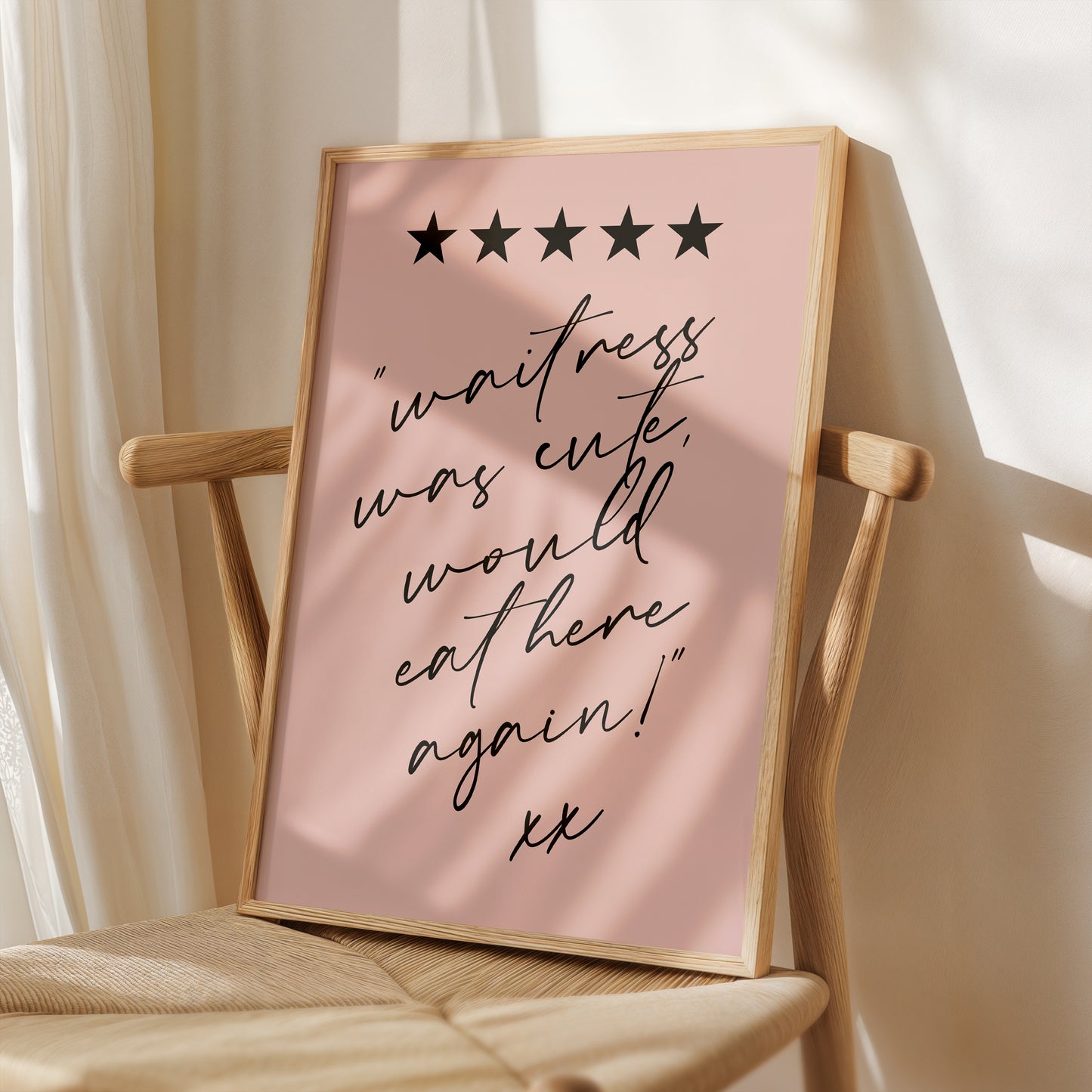 Waitress Was Cute | Kitchen Print
