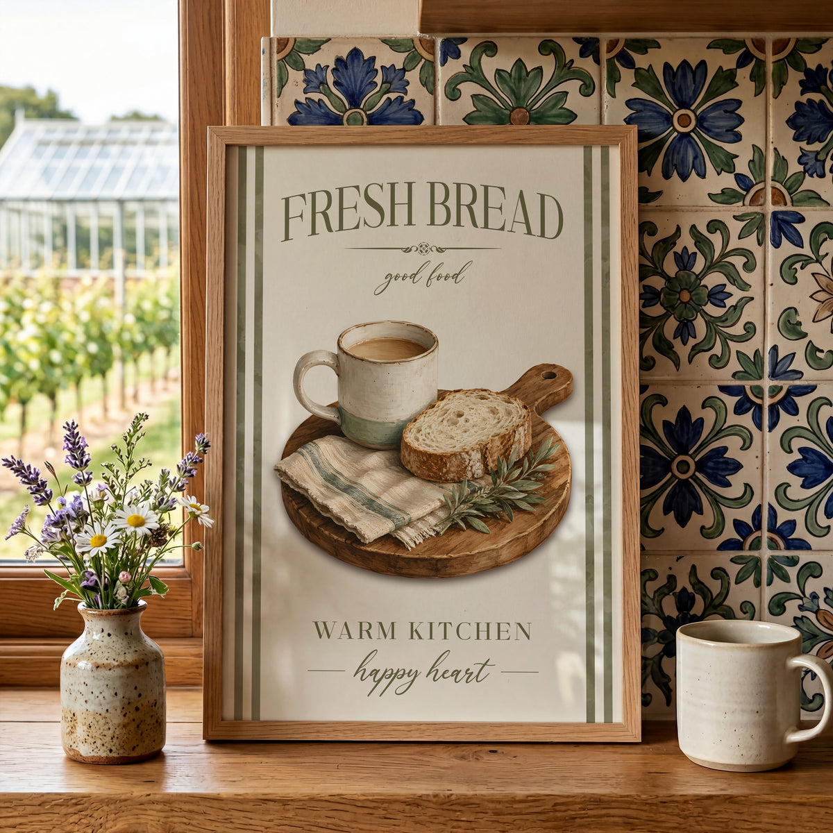Fresh Bread - Warm Kitchen, Happy Heart