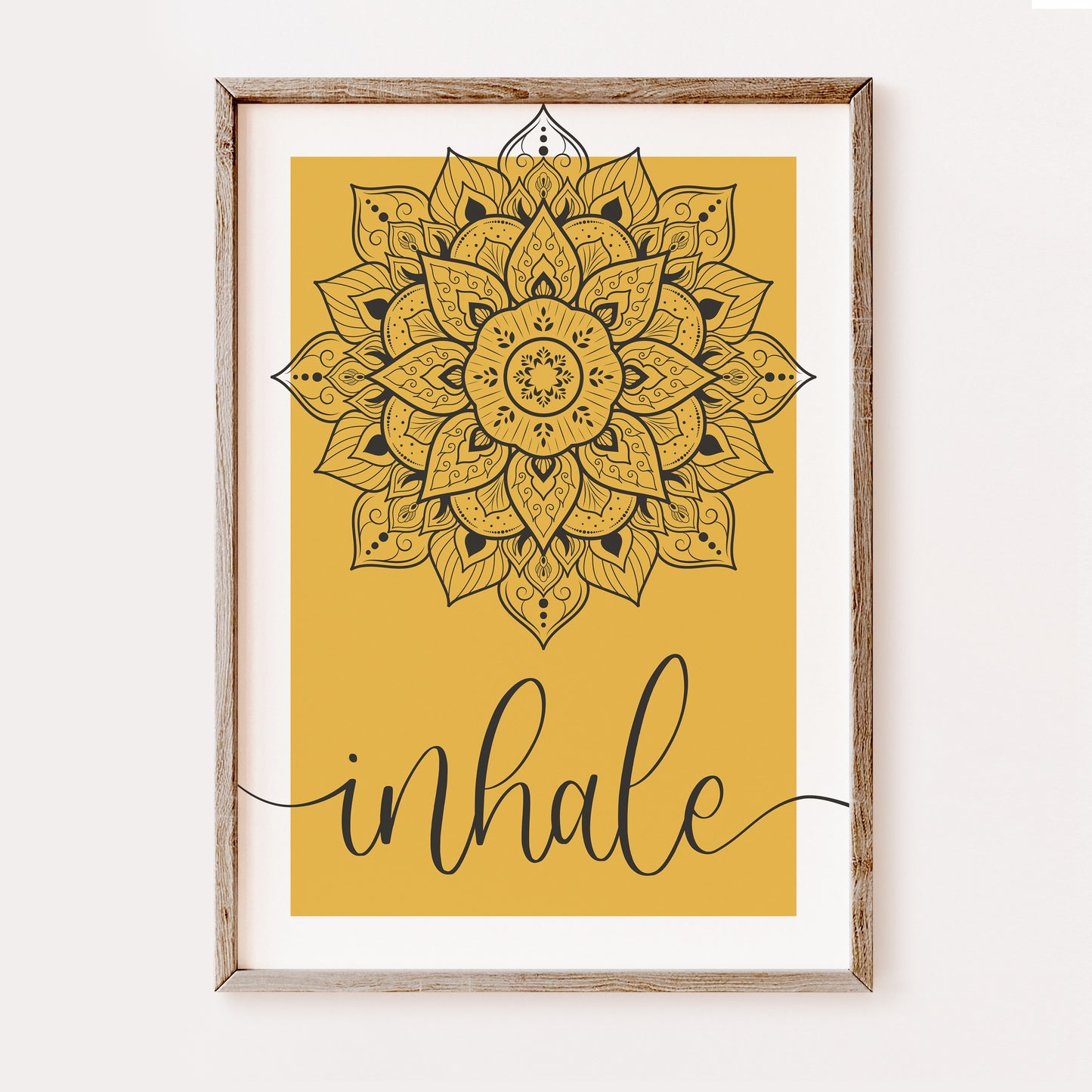 Inhale and Exhale Mandala | Set of 2