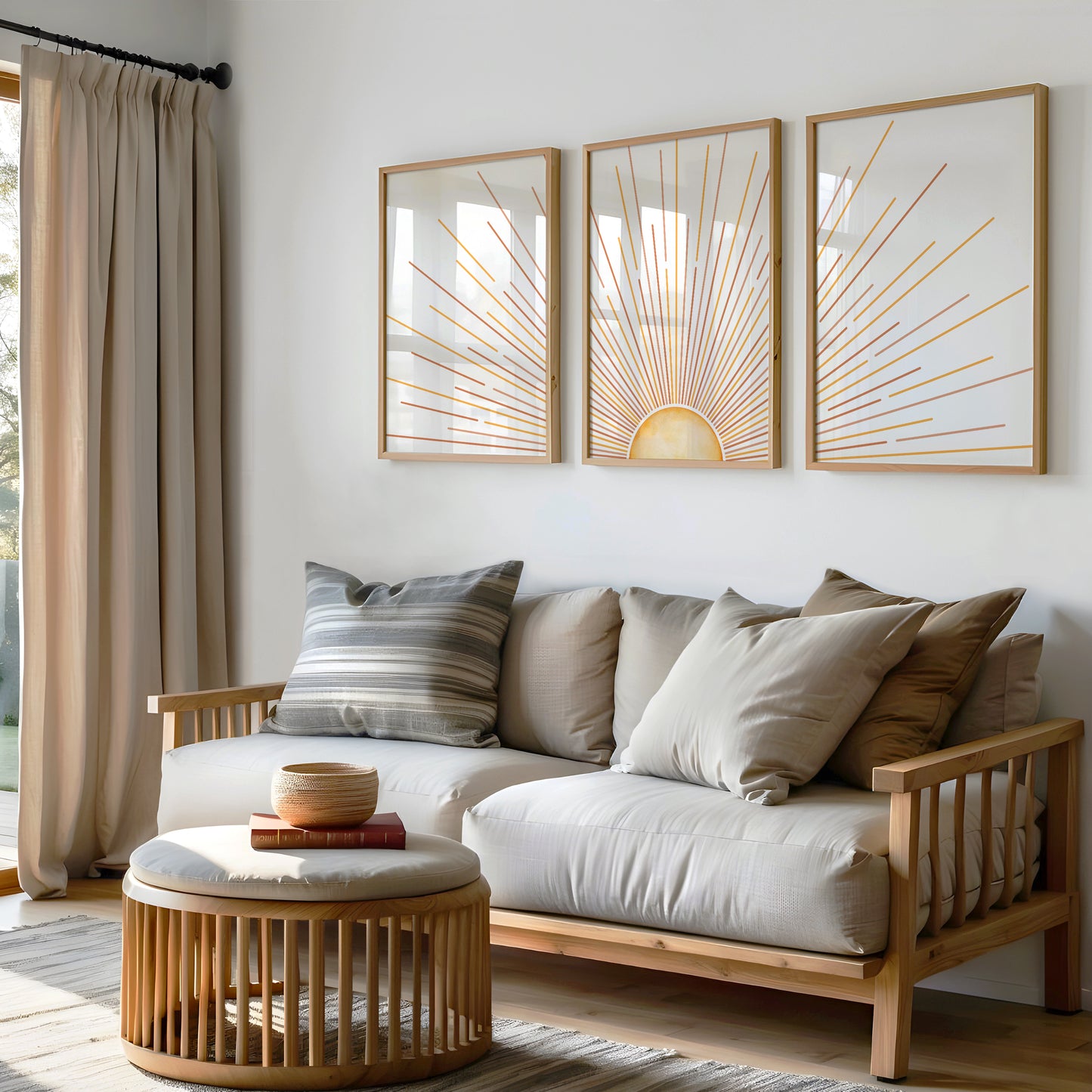 Boho Sun Print | Set of 3
