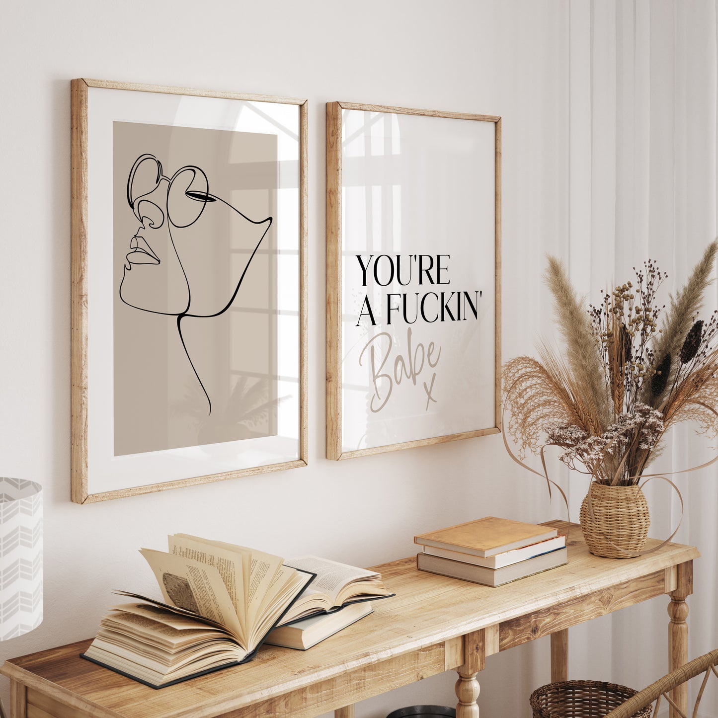 You're a Fuckin' Babe x | Bedroom Prints