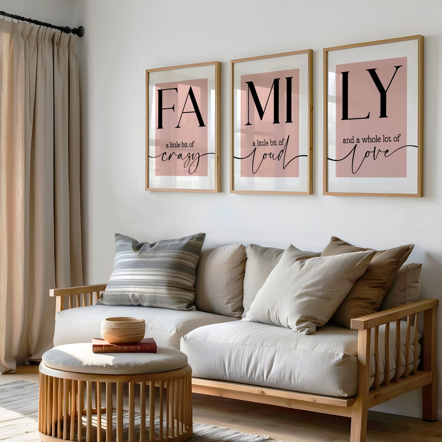 FAMILY - Crazy, Loud, Love | Set of 3