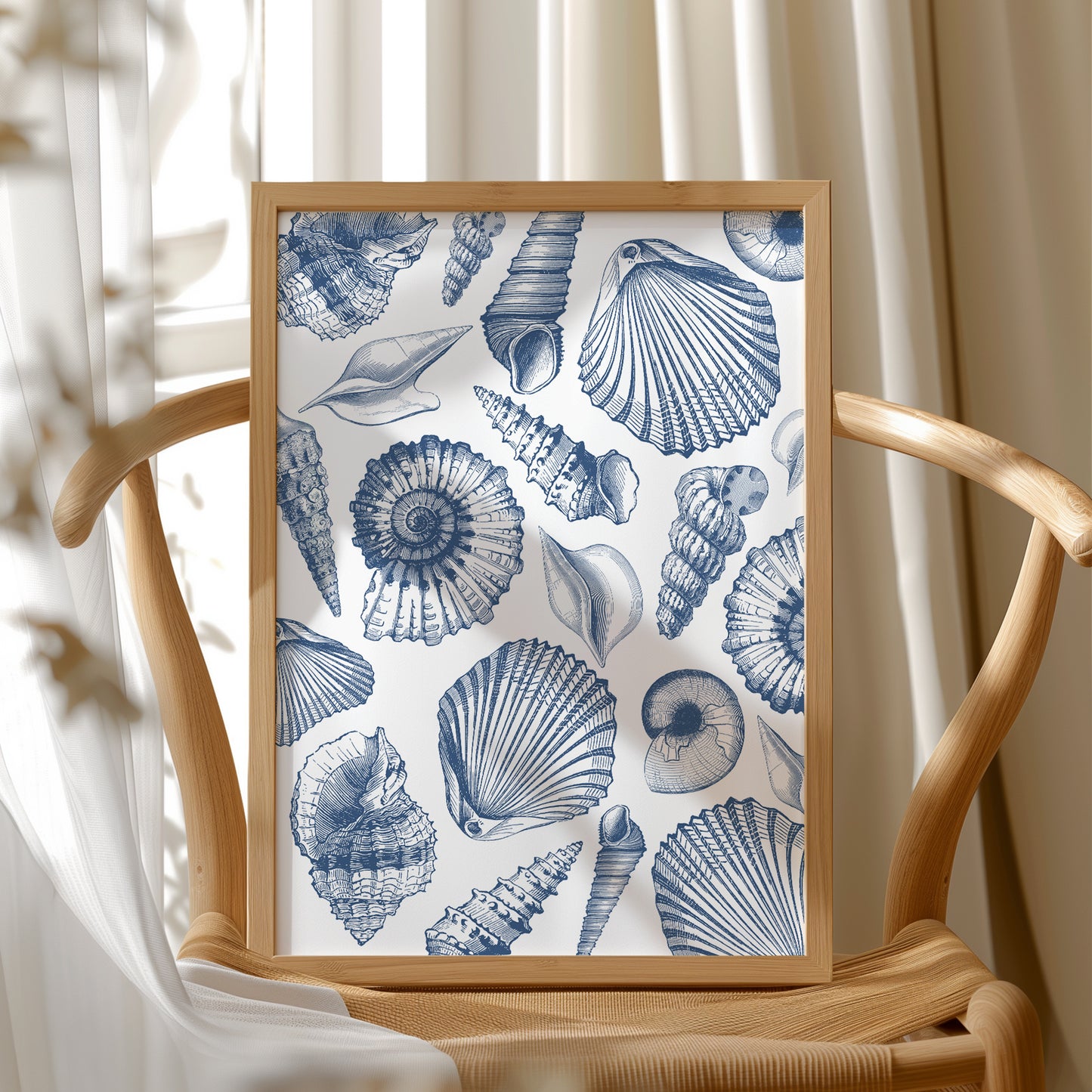 Vintage Seashell Collage