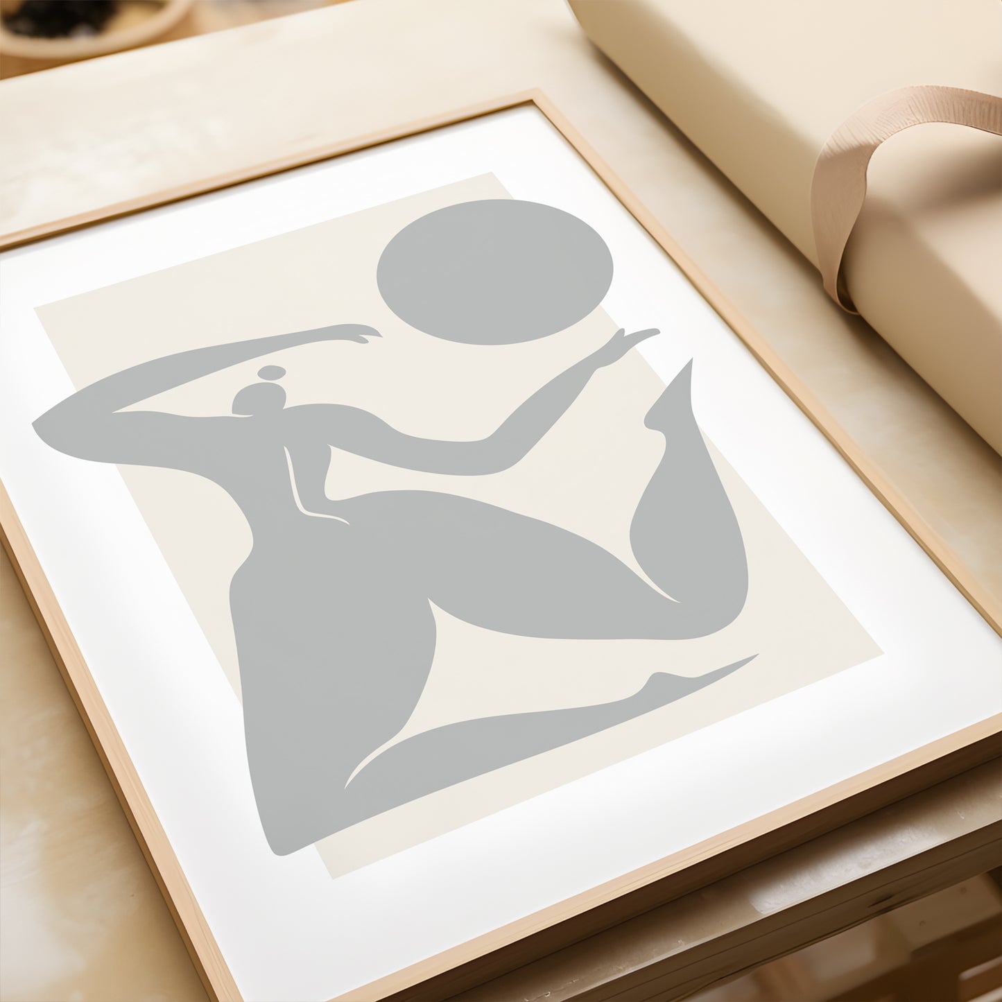 Henri Matisse Abstract Woman | Neutral Wall Art Print
