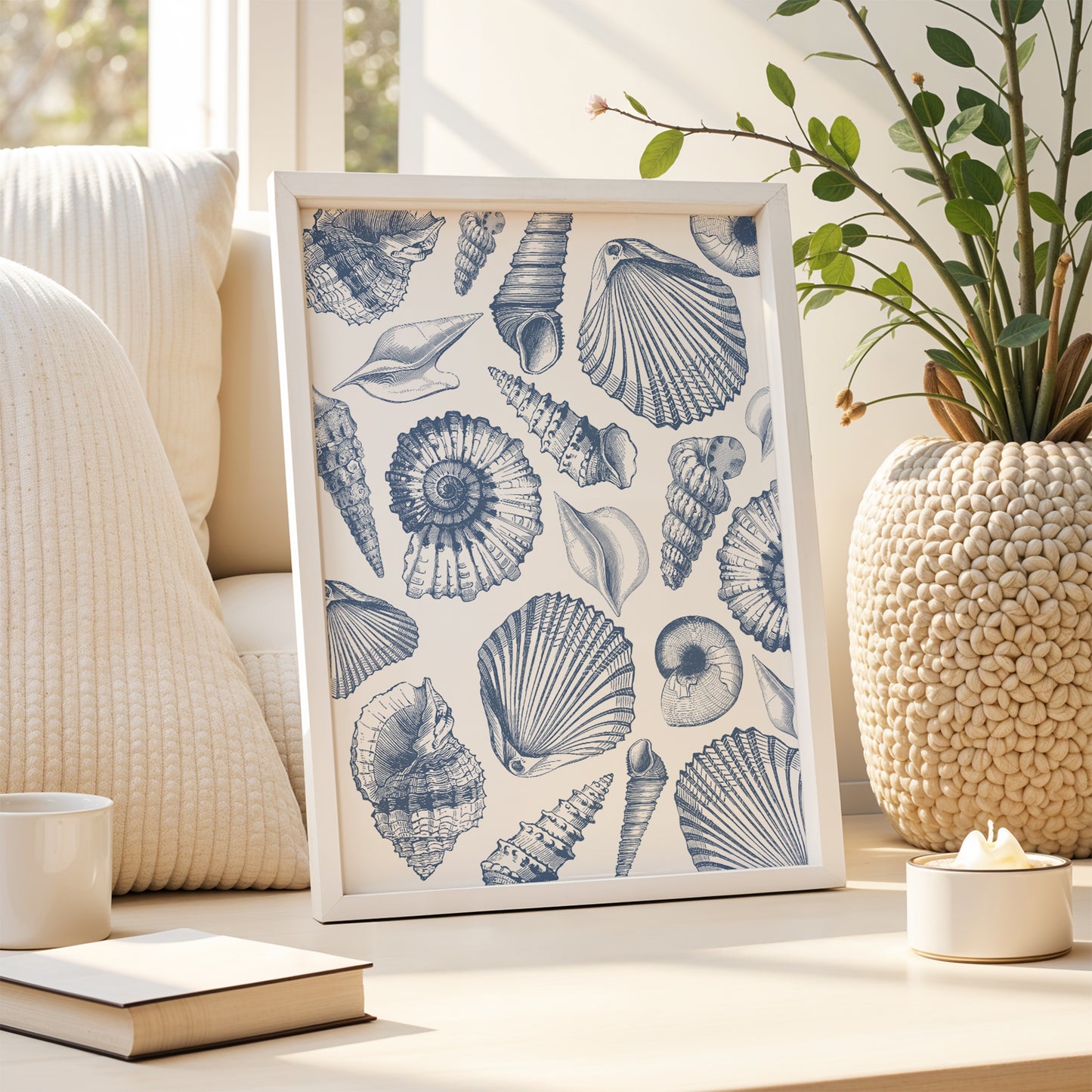 Vintage Seashell Collage