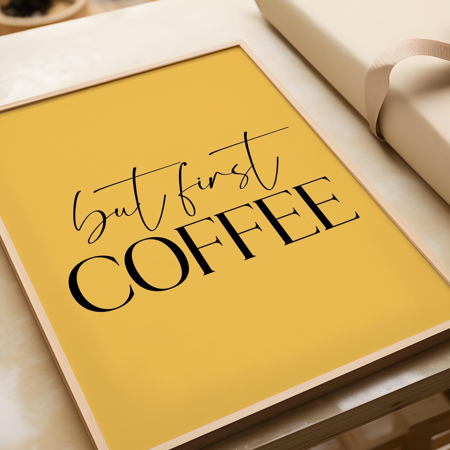 But First Coffee | Kitchen Prints