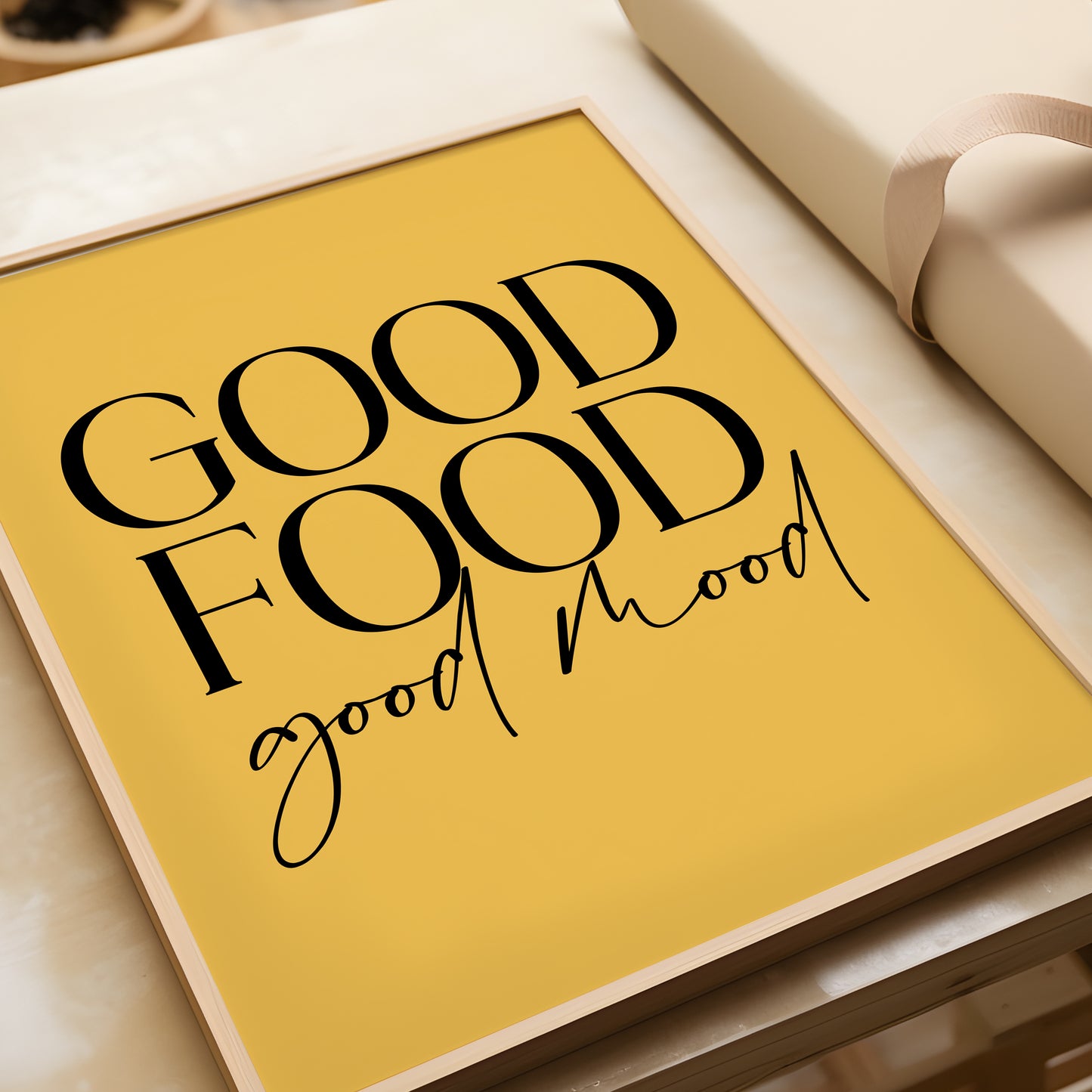 Good Food Good Mood | Kitchen & Dining Room Prints
