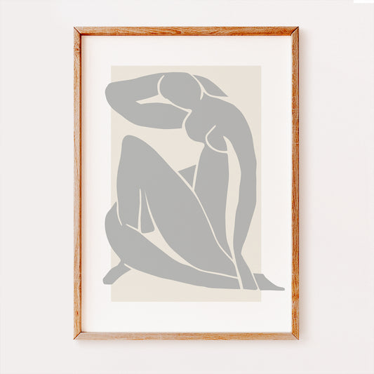 Henri Matisse Woman | Neutral Wall Art Print