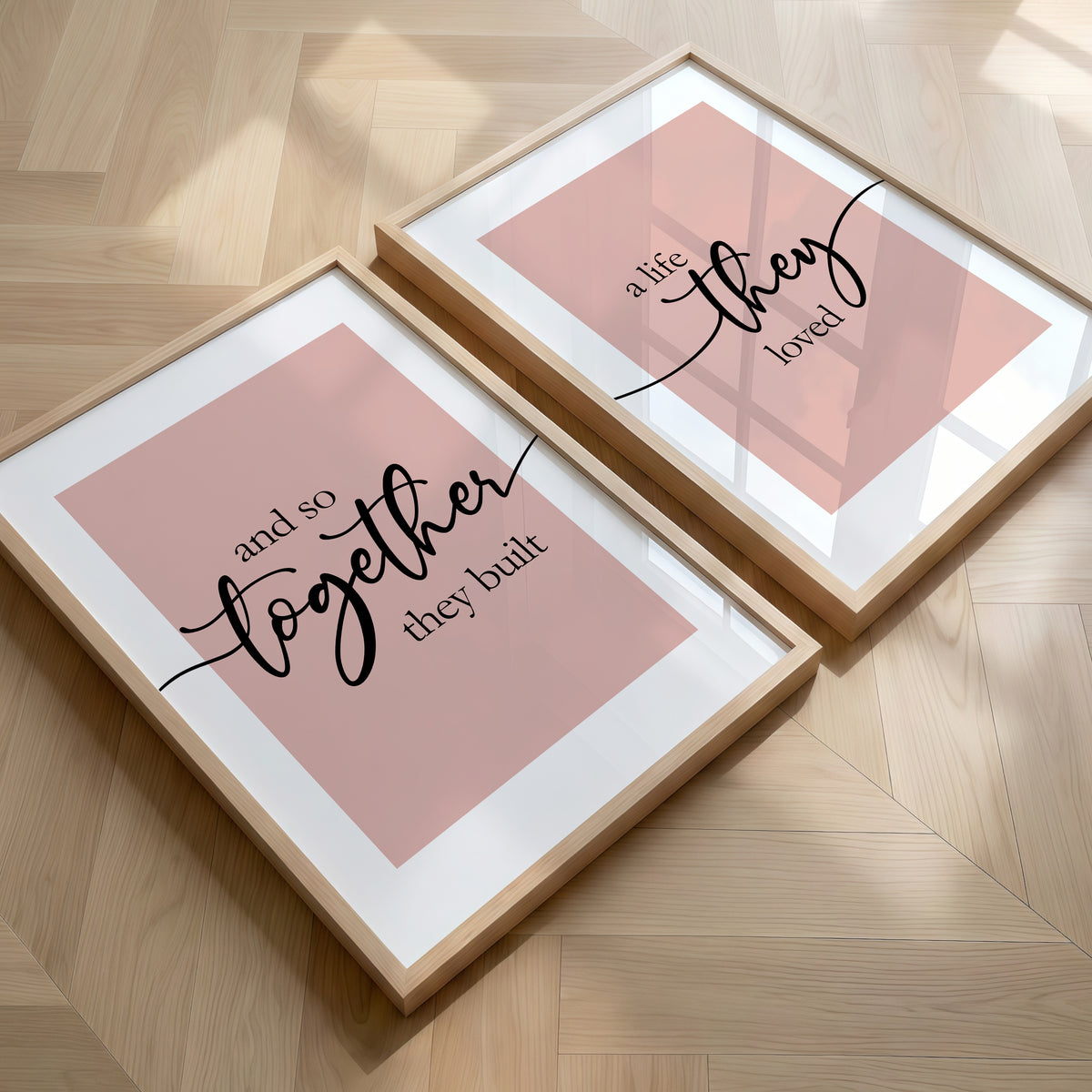 And So Together They Built a Life They Loved | Set of 2