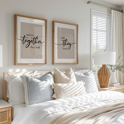 And So Together They Built a Life They Loved | Set of 2