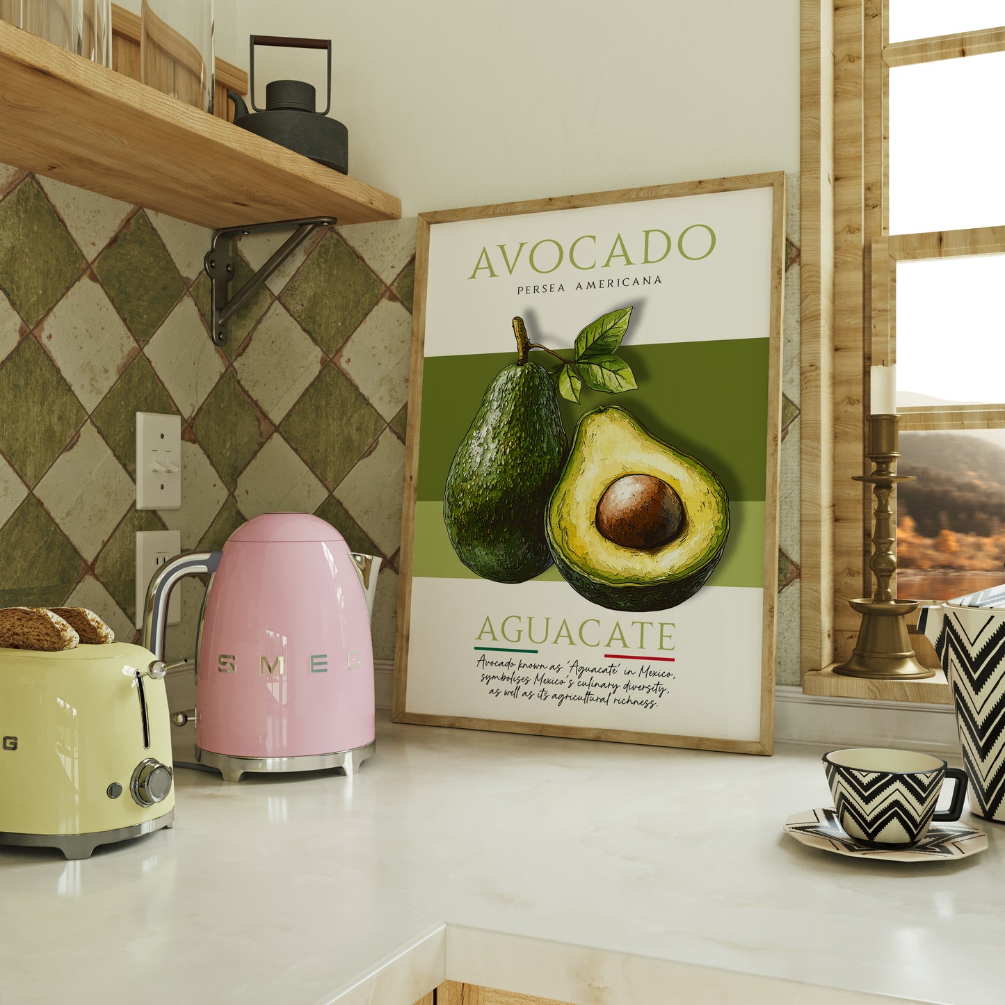 Avocado Definition Print