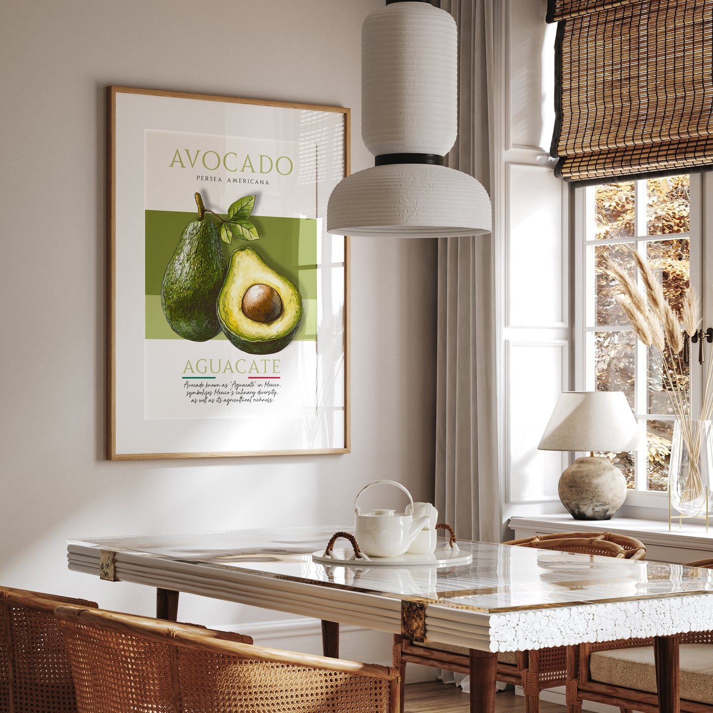 Avocado Definition Print