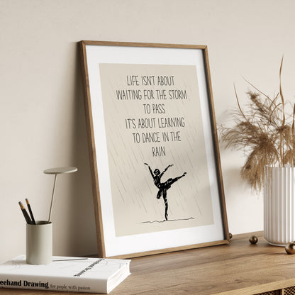 Dancer in the Rain Quote