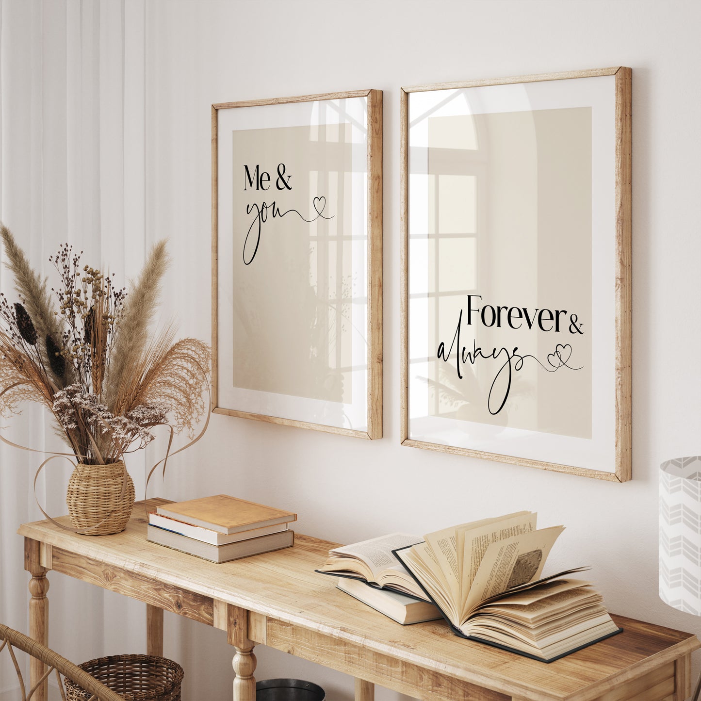 Me & You, Forever & Always | Set of 2