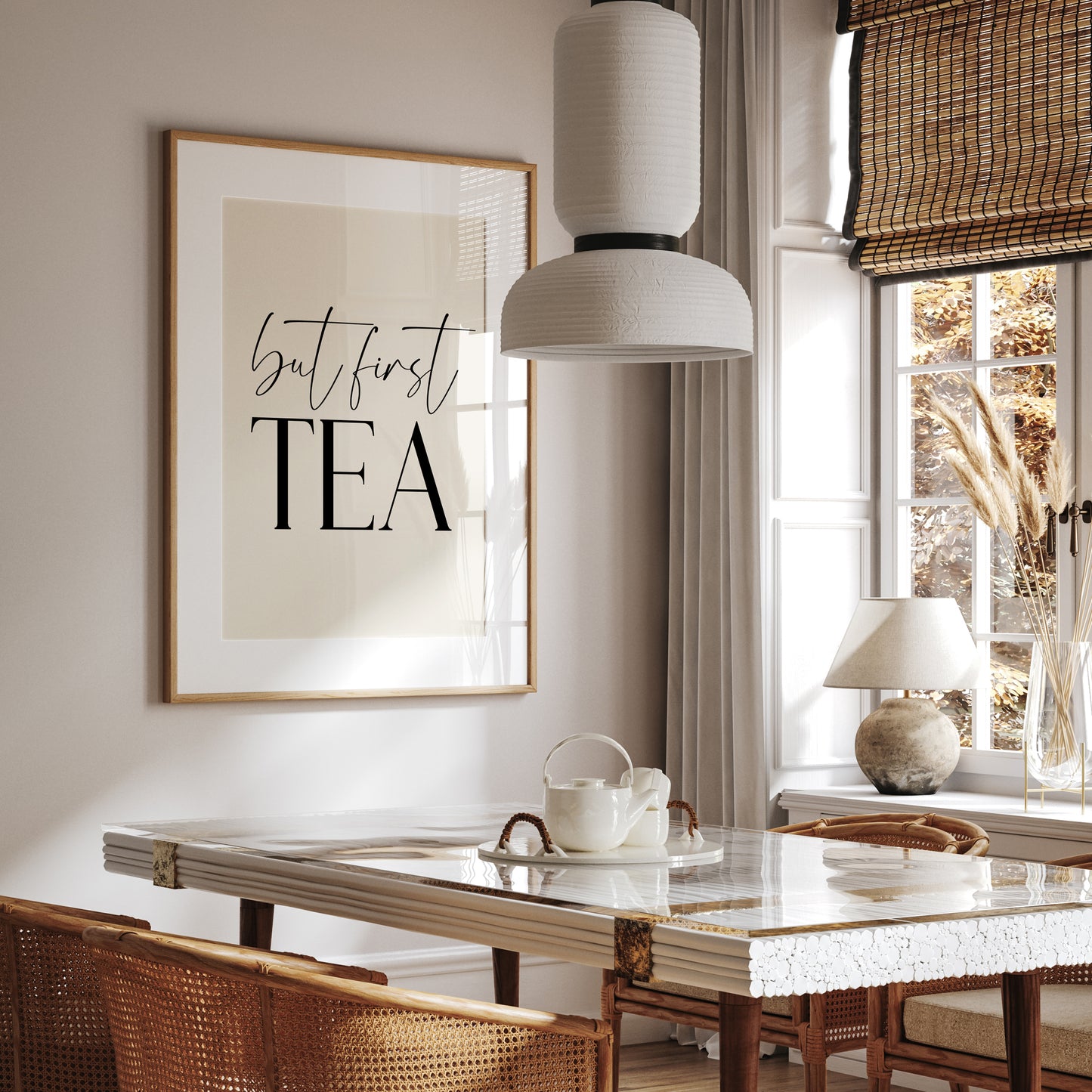 But First Tea - Kitchen Print