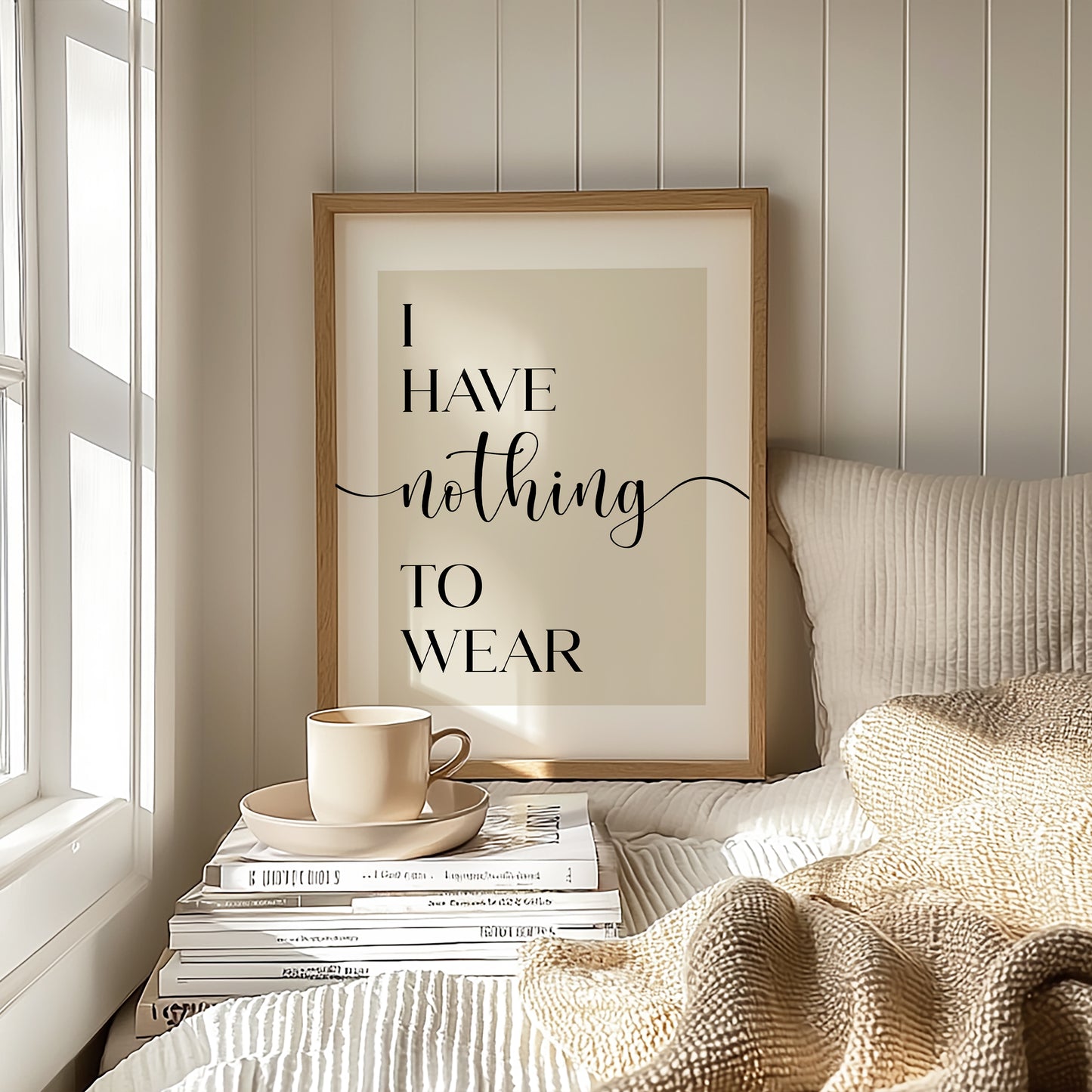 I Have Nothing to Wear - Bedroom Print