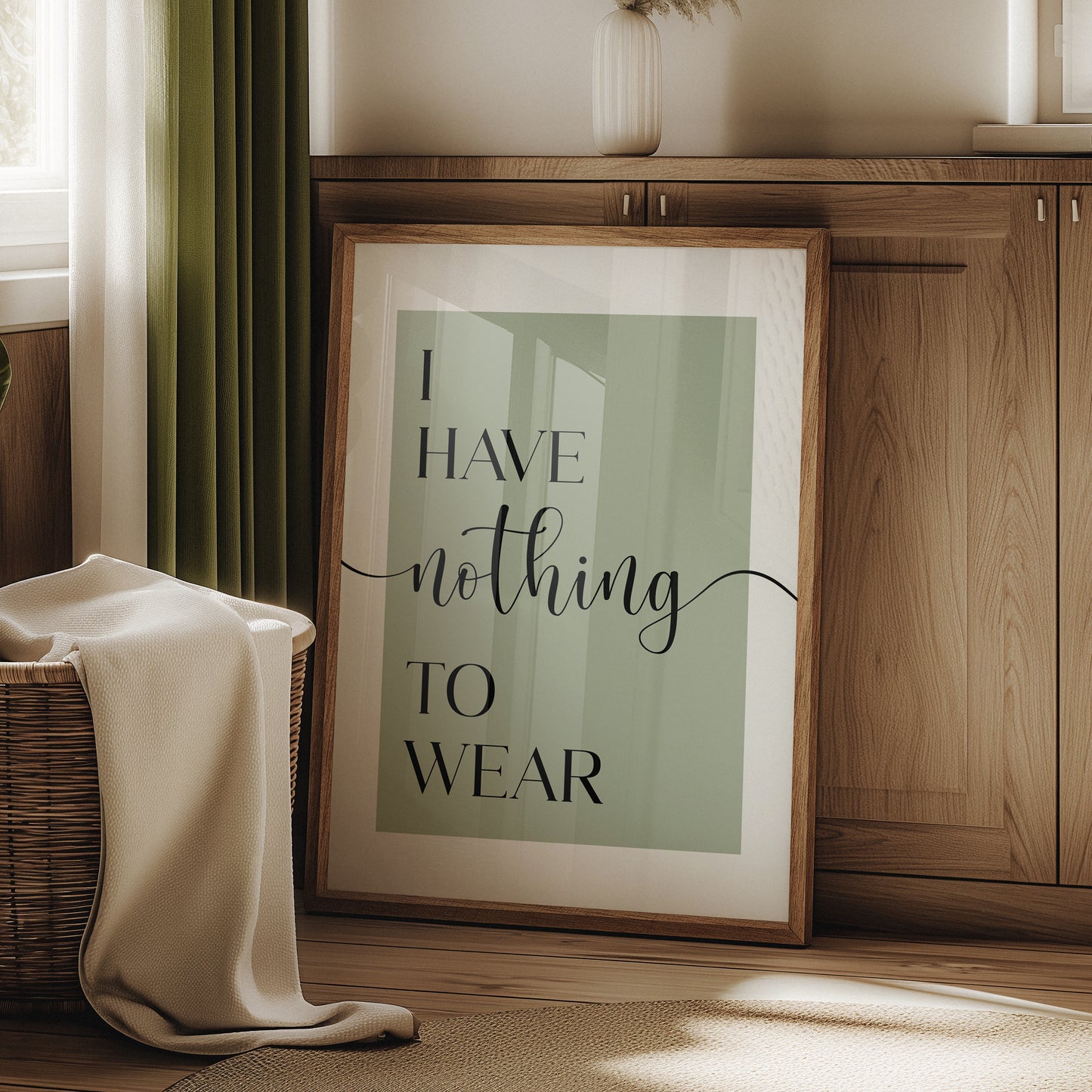 I Have Nothing to Wear - Bedroom Print