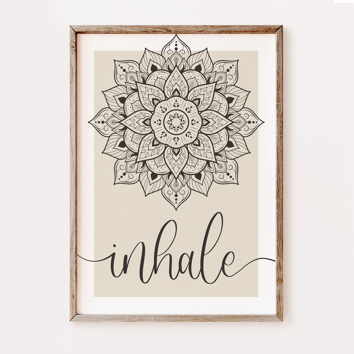 Inhale and Exhale Mandala | Set of 2