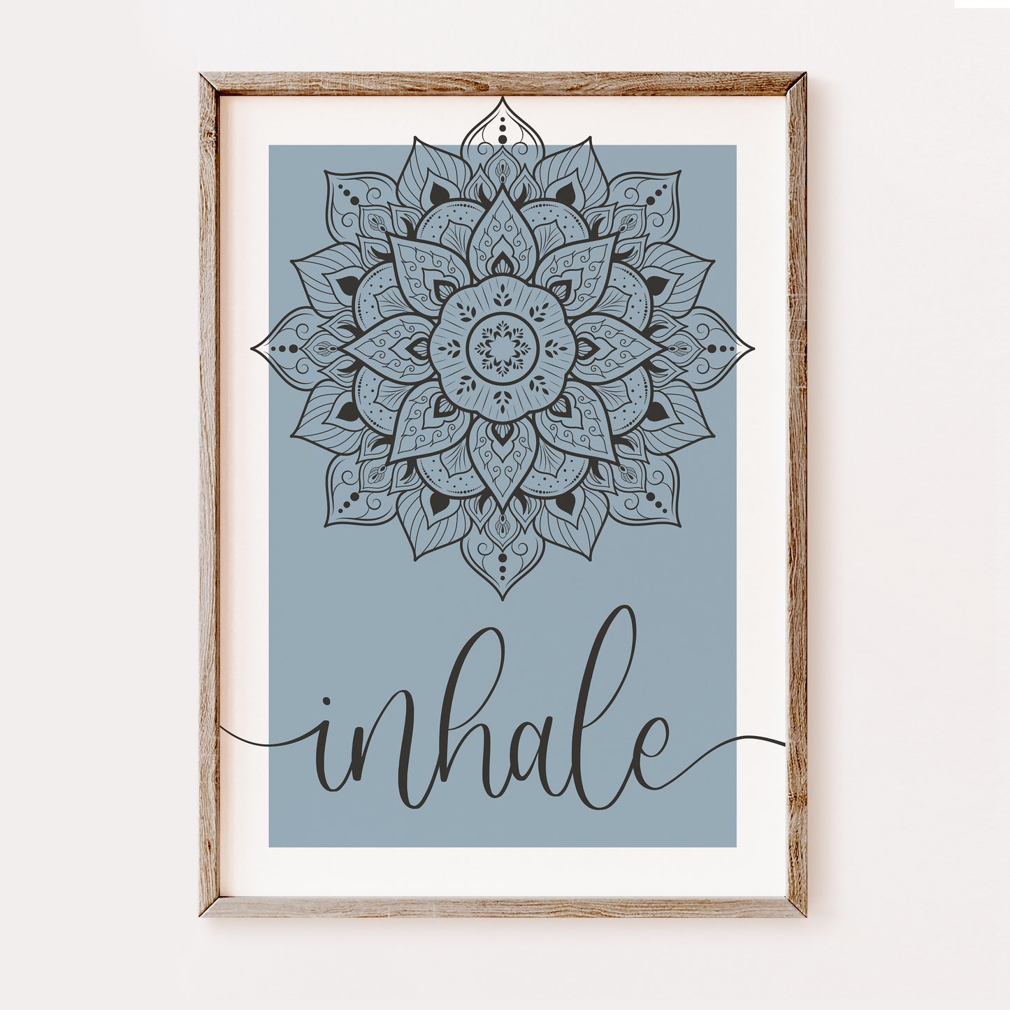 Inhale and Exhale Mandala | Set of 2
