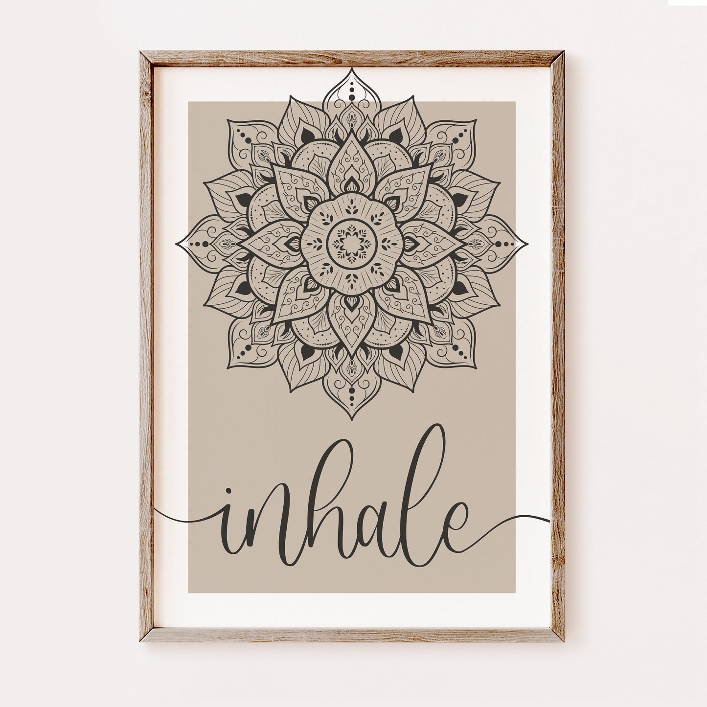 Inhale and Exhale Mandala | Set of 2