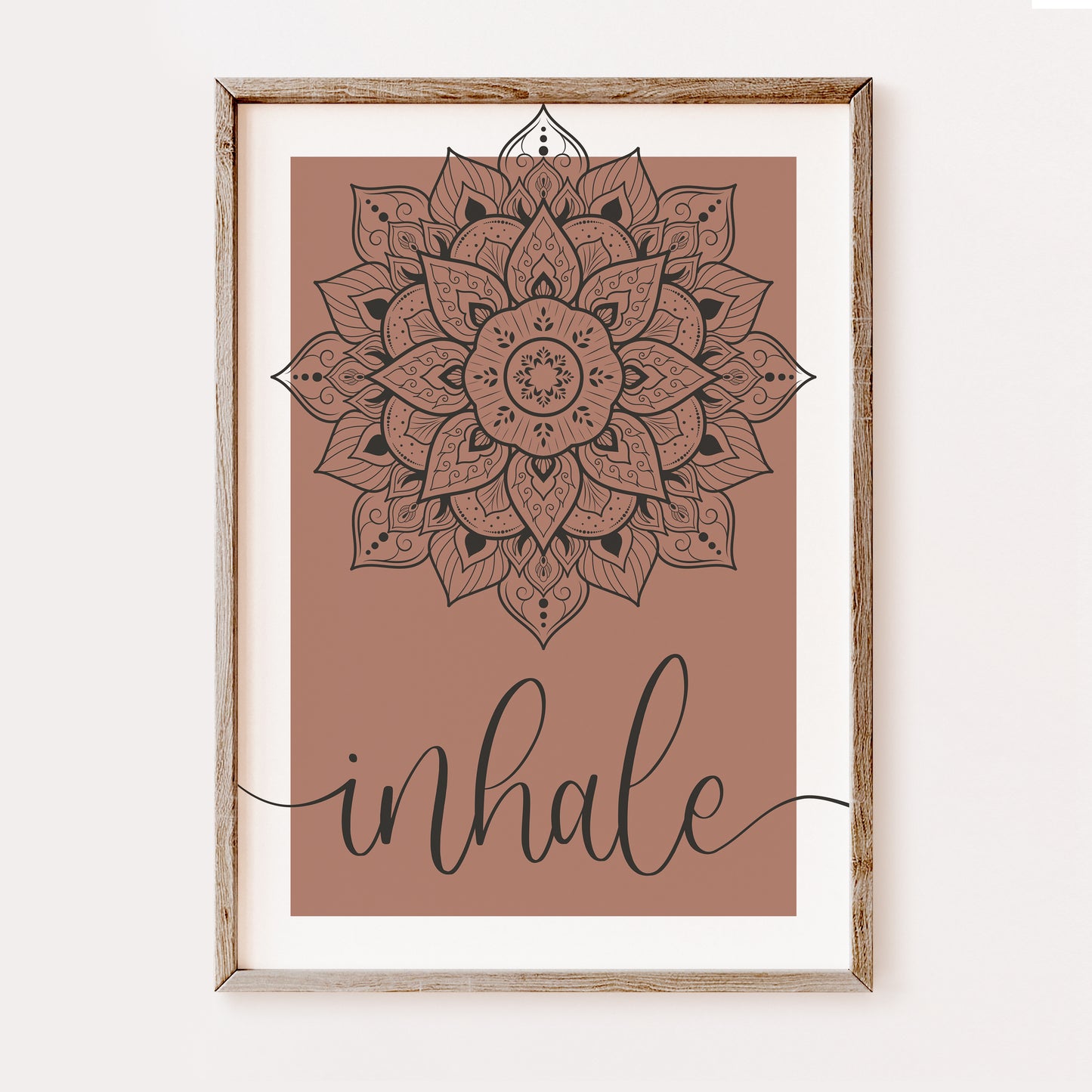 Inhale and Exhale Mandala | Set of 2
