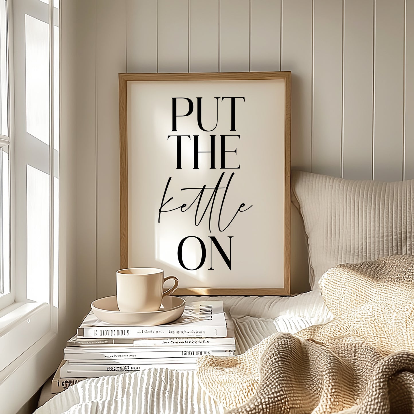 Put the Kettle on - Kitchen Print