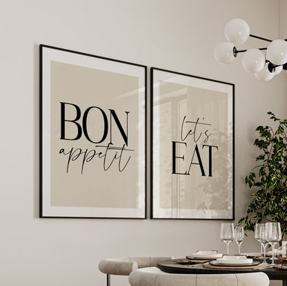 Bon Appetit, Lets Eat | MORE COLOURS