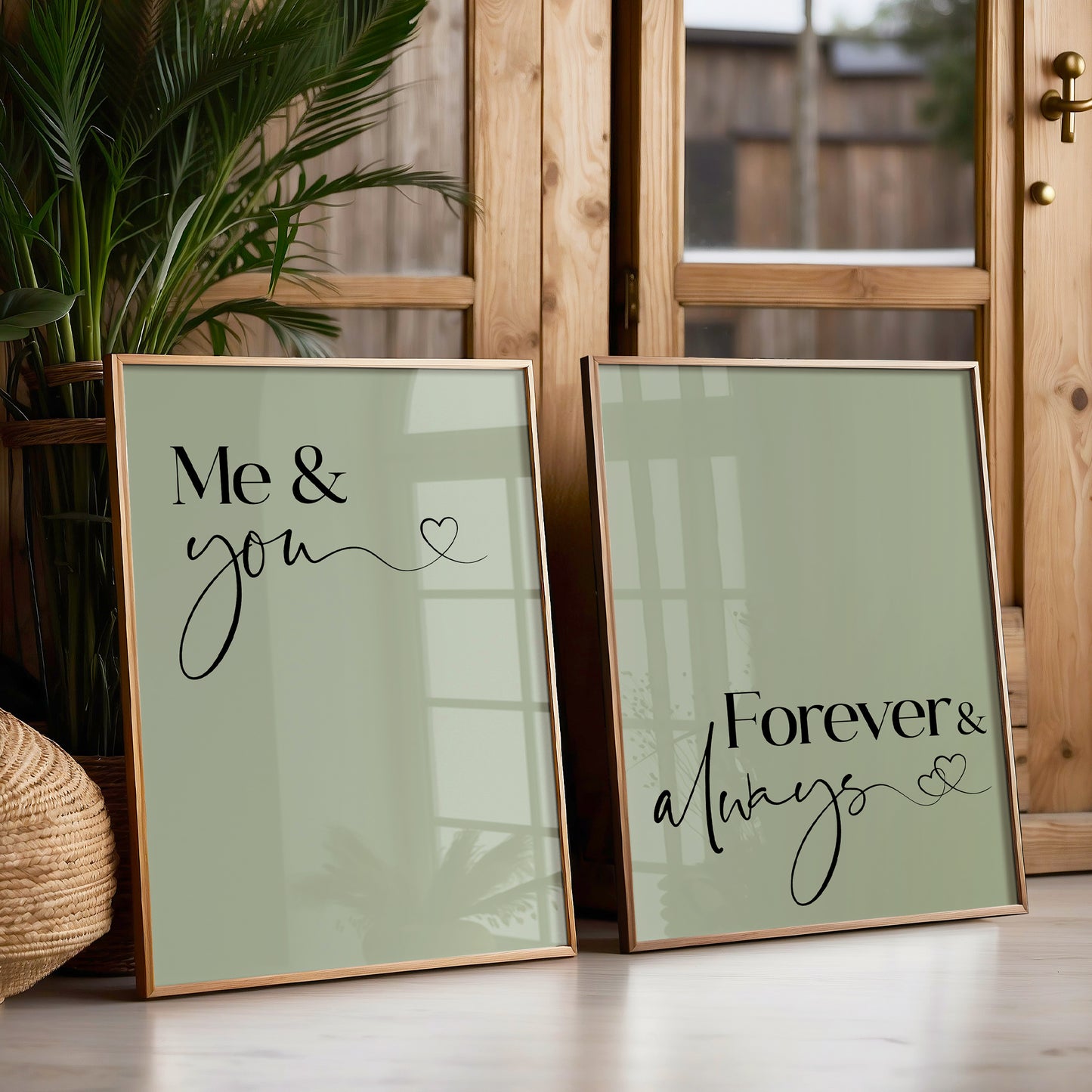 Me & You, Forever & Always | Set of 2