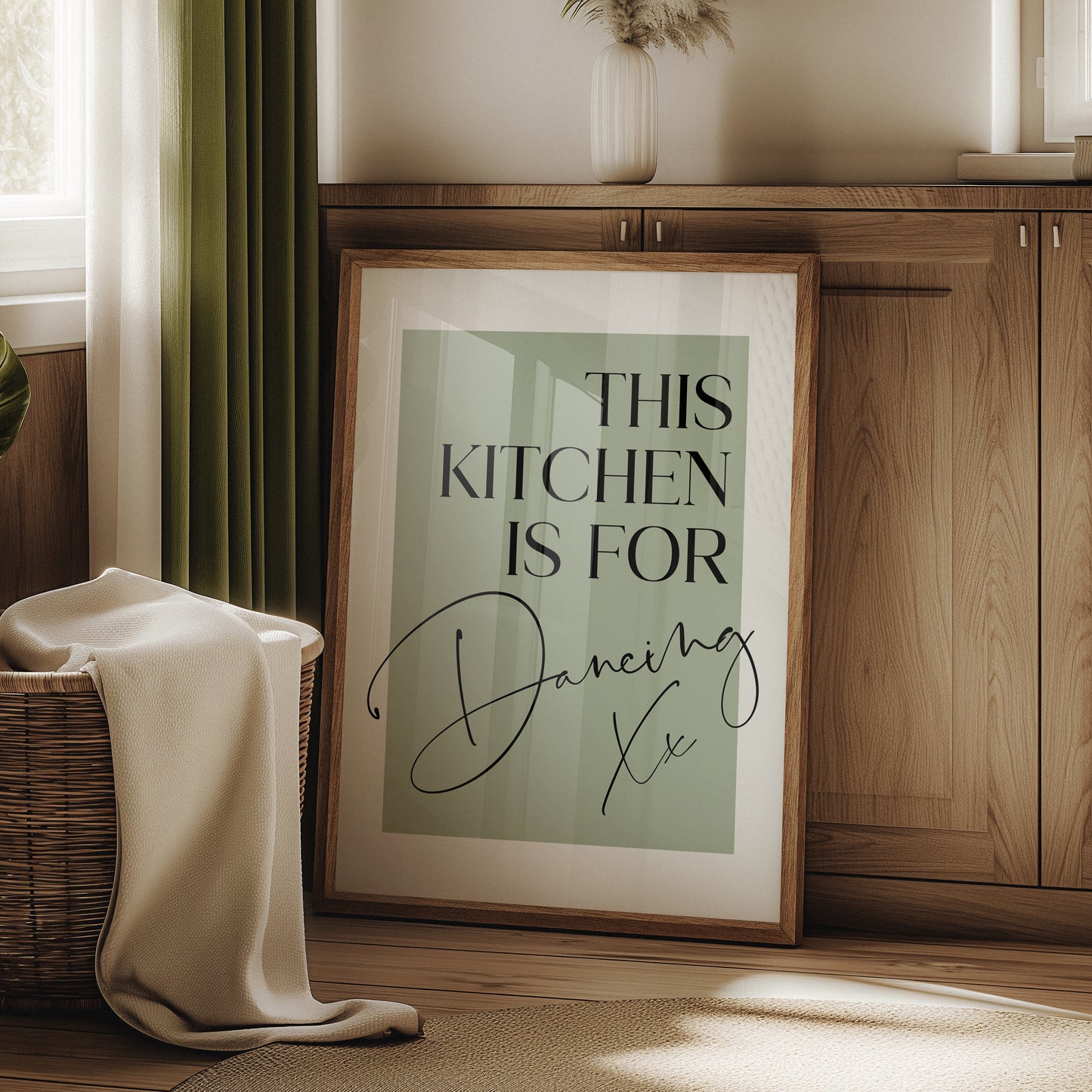 This Kitchen is for Dancing Kitchen Poster, Dining Room Print, MORE COLOURS