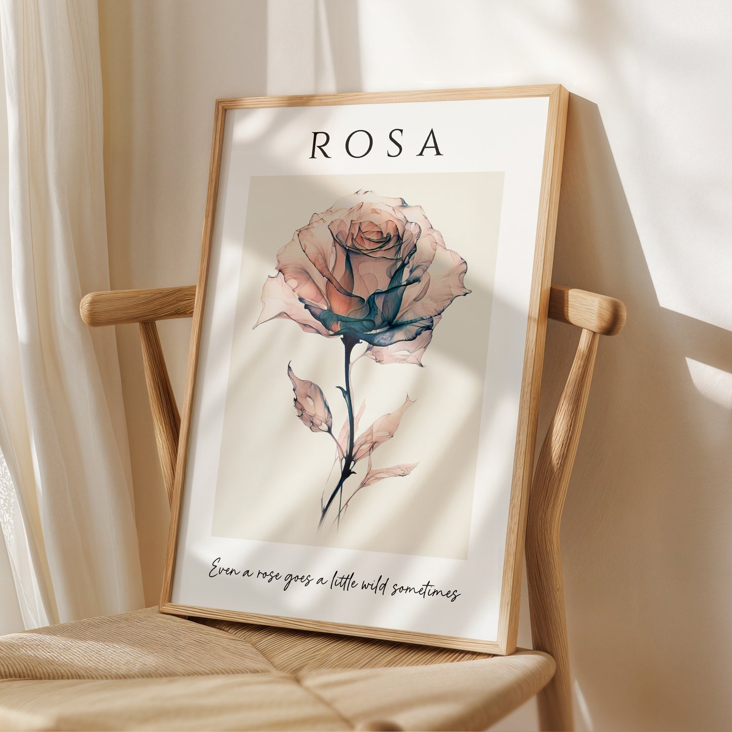 Rosa Quote Print