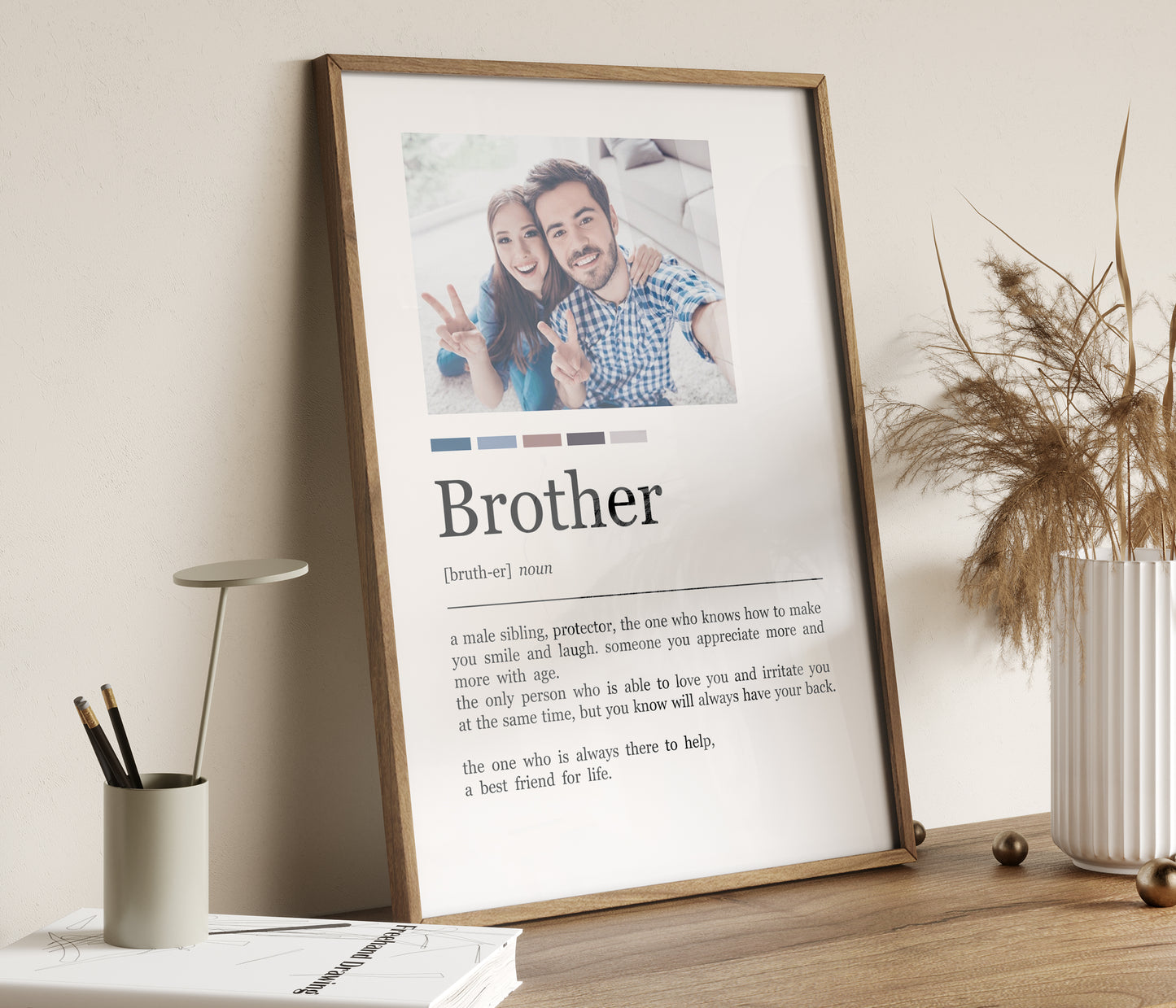 Personalised Brother Definition Print