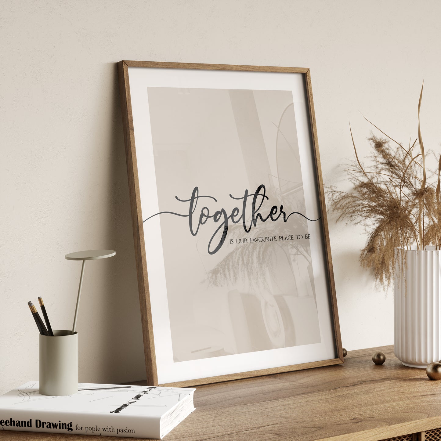 Together is our Favourite Place to be, Inspirational Quote | MORE COLOURS