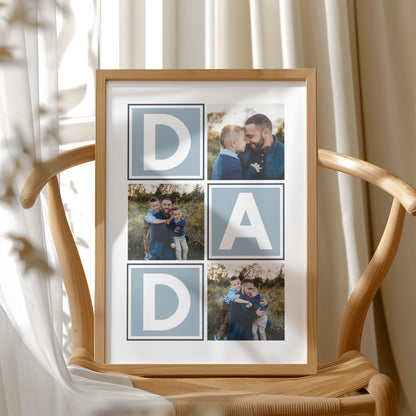 Personalised DAD Photo Print