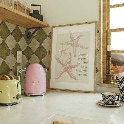 Starfish Family Quote | Coastal Prints