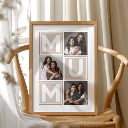 Personalised MUM Photo Print | Mother's Day Gift