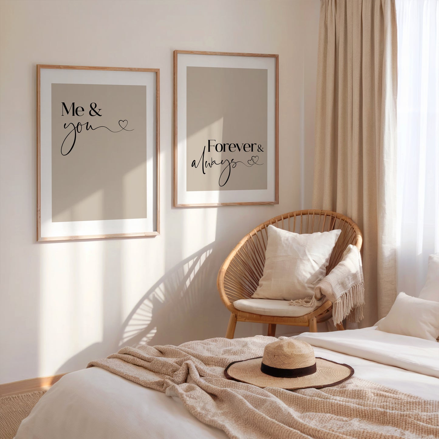 Me & You, Forever & Always | Set of 2