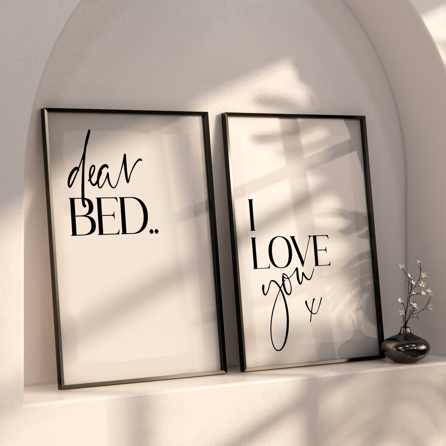 Dear Bed I Love you | MORE COLOURS