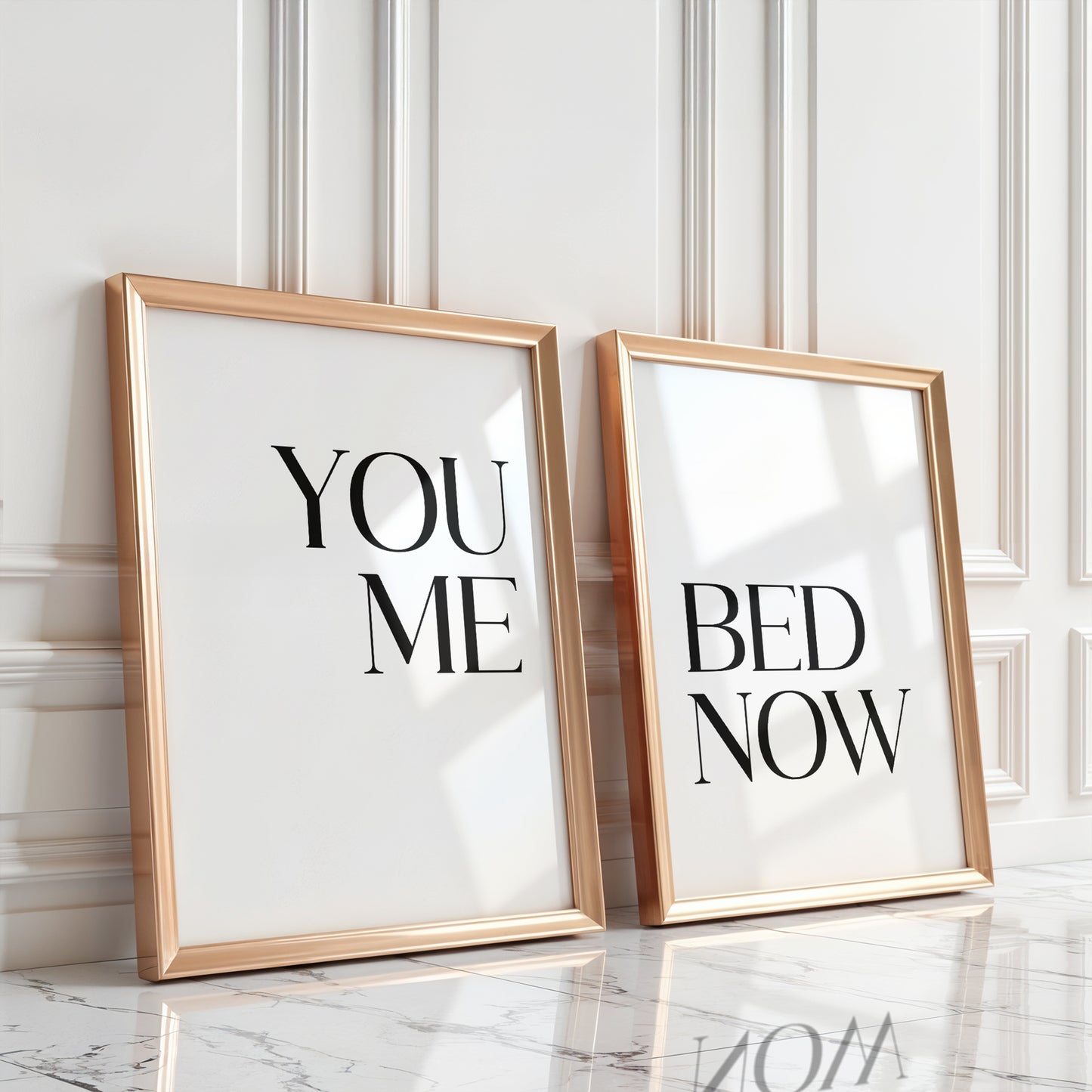You Me Bed Now | Bedroom Prints